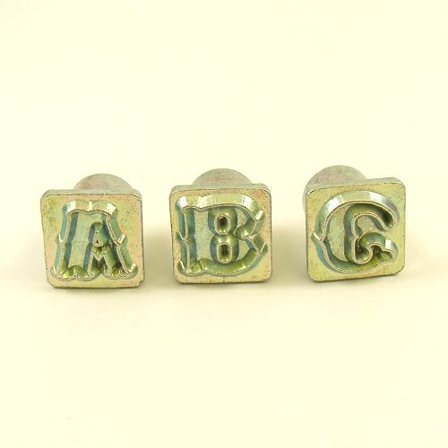 12mm Decorative Letter Embossing Stamps